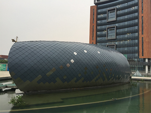 墙面平锁扣系统